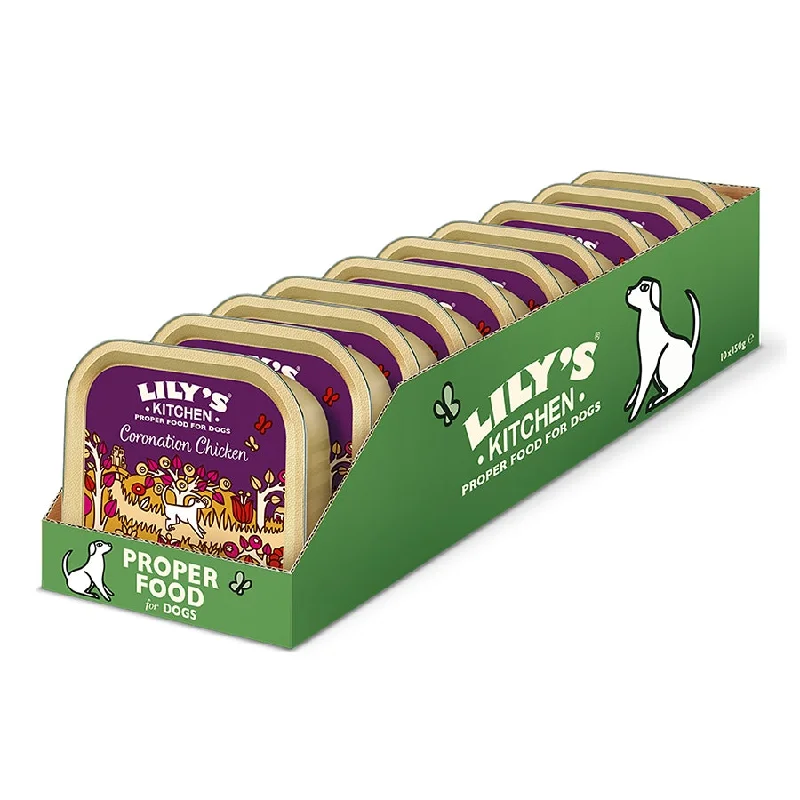 Lily's Kitchen Coronation Chicken for Dogs 150g (Pack of 10)