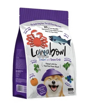 Loveabowl Salmon & Snow Crab Dry Dog Food