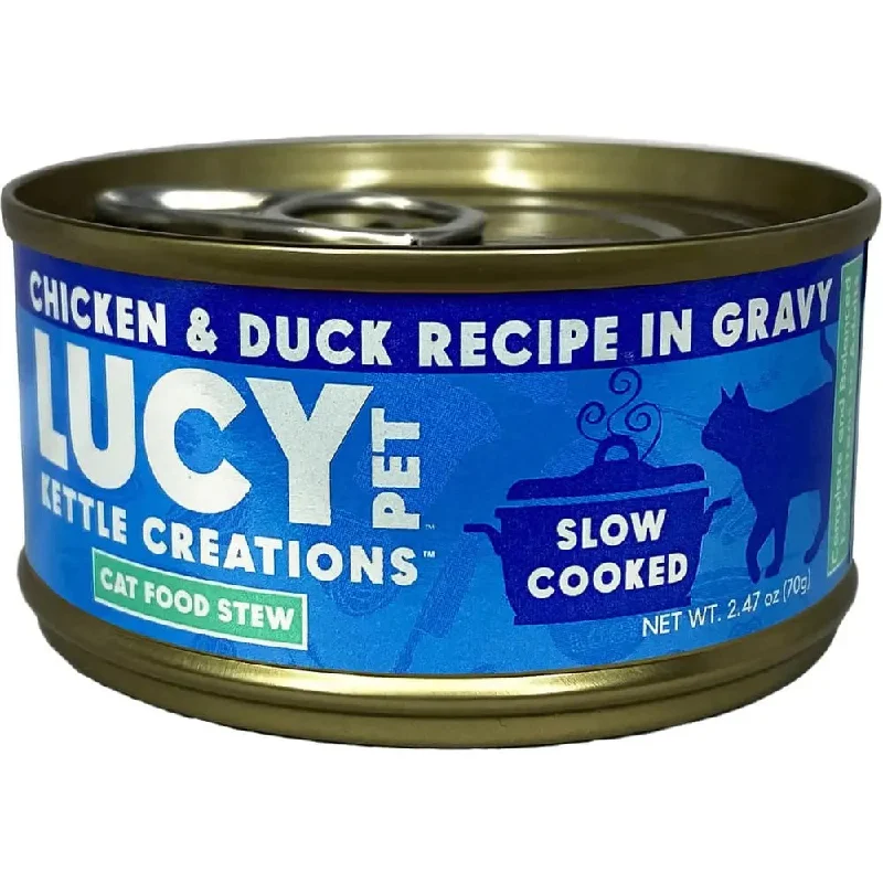 Lucy Pet Products Kettle Creations Adult Wet Cat Food 12ea/2.75 oz