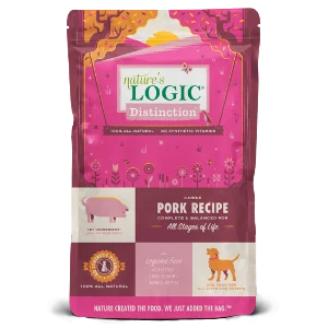 Nature's Logic Canine Distinction Pork Recipe Dry Dog Food