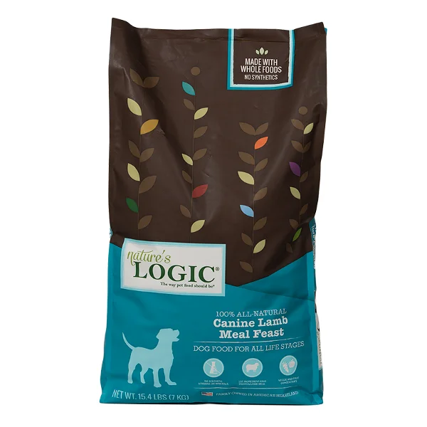 Nature's Logic Canine Lamb Meal Feast Dry Dog Food