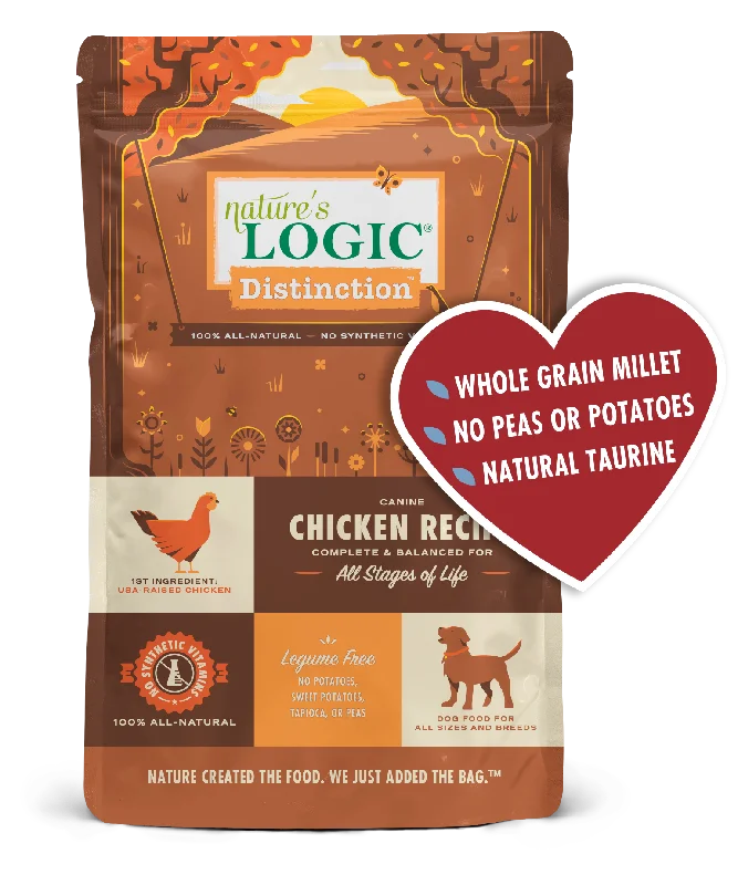 Nature's Logic Distinction Chicken Dry Kibble Dog Food