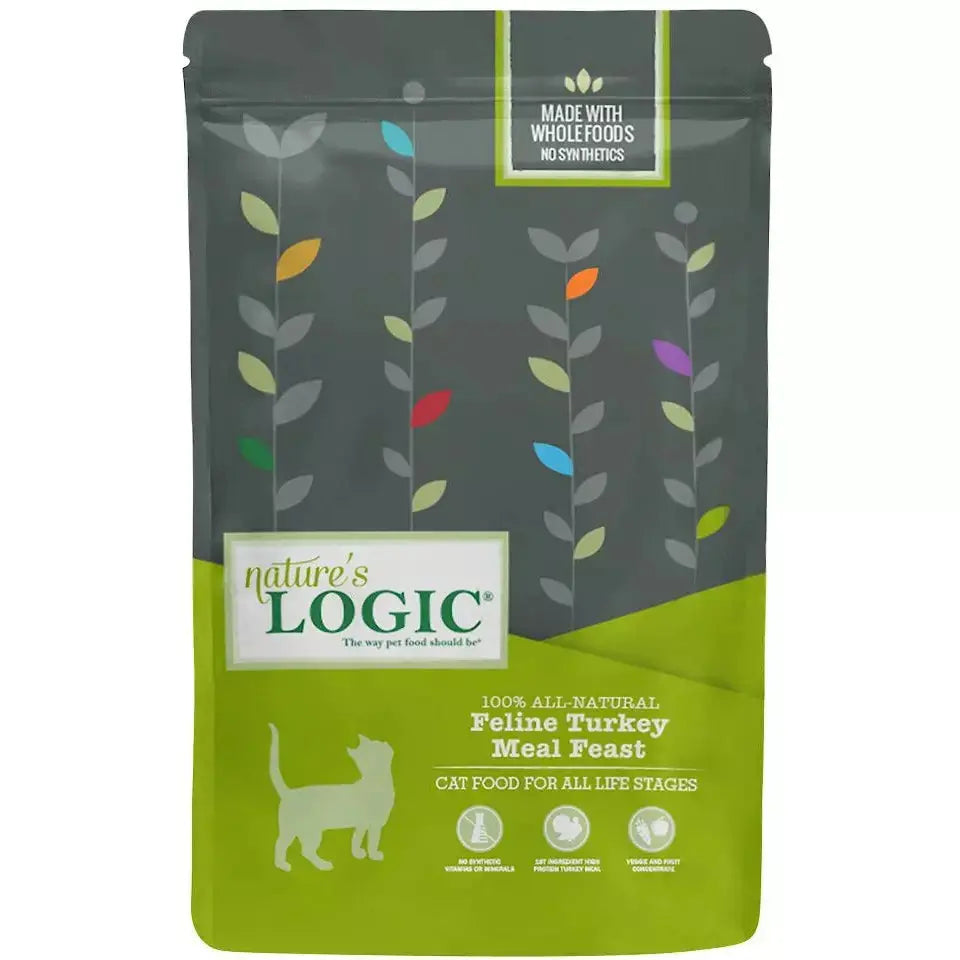 Nature's Logic Feline Turkey Meal Feast All Life Stages Dry Cat Food