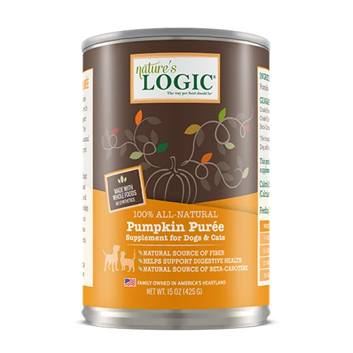 Nature's Logic Pumpkin Puree Canned Food