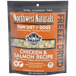 Northwest Naturals Freeze-Dried Raw Chicken And Salmon Nuggets Dog Food