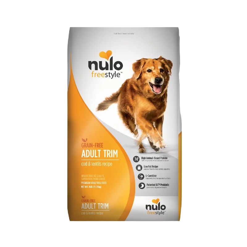 Nulo Freestyle Grain-Free Adult Trim Cod & Lentils Recipe Dry Dog Food