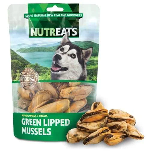 [3 FOR $45] Nutreats Freeze Dried Green Lipped Mussels Treats For Dogs 50g