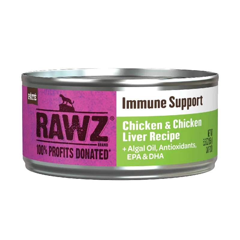 RAWZ Solutions Immune Support Chicken & Chicken Liver Canned Cat Food