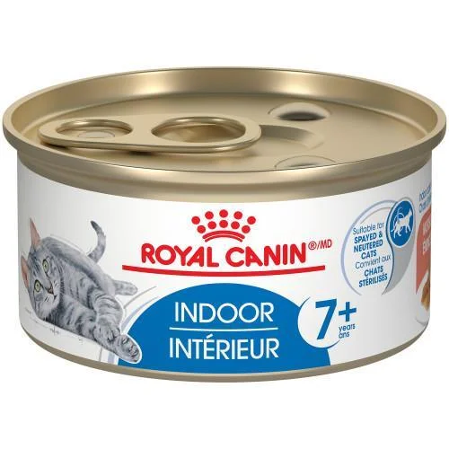 Royal Canin Canned Cat Food Adult 7+ Indoor Morsels in Gravy