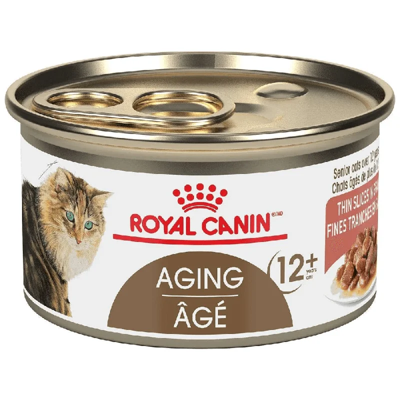 Royal Canin Canned Cat Food Aging 12+ Thin Slices In Gravy