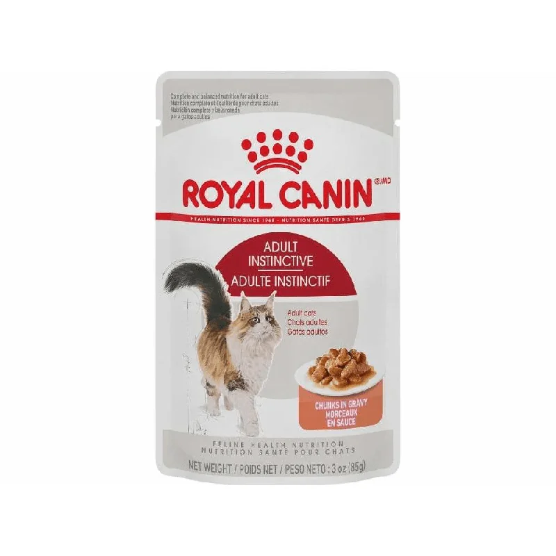 Royal Canin Cat Pouches Chunks In Gravy Adult Instinctive