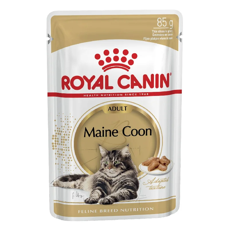 Royal Canin Maine Coon Gravy Adult Wet Cat Food Pouches