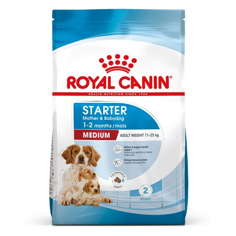 Royal Canin Starter Medium Mother and Babydog Dry Dog Food