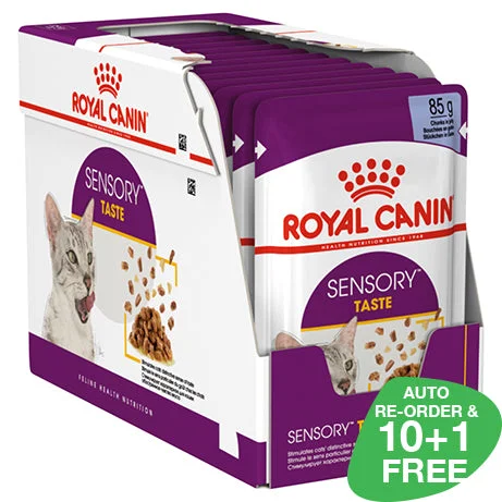 Royal Canin Sensory Taste Jelly 12 x 85g Sachets