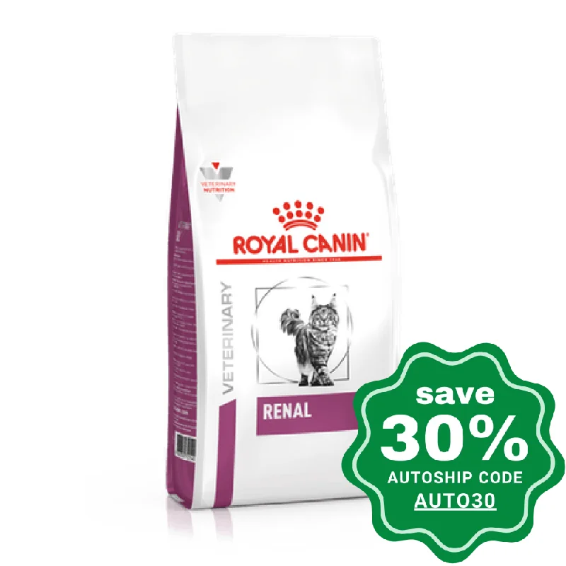 Royal Canin - Veterinary Diet Renal Dry Food for Cats - 4KG