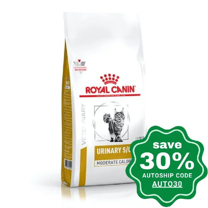 Royal Canin - Veterinary Diet Urinary Moderate Calorie Dry Food for Cats - 1.5KG