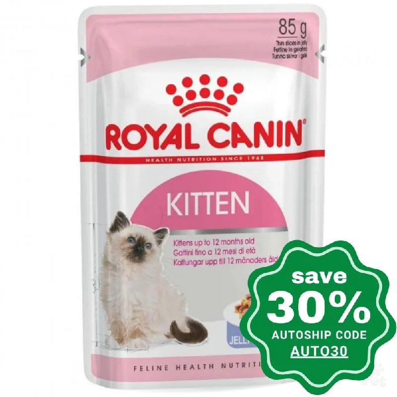 Royal Canin - Cat Wet Food - Feline Kitten Instinctive in Jelly - 85G (Box of 12)