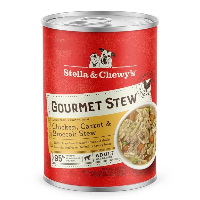 Stella & Chewy's Gourmet Chicken,Carrot, & Broccoli Stew Canned Dog Food