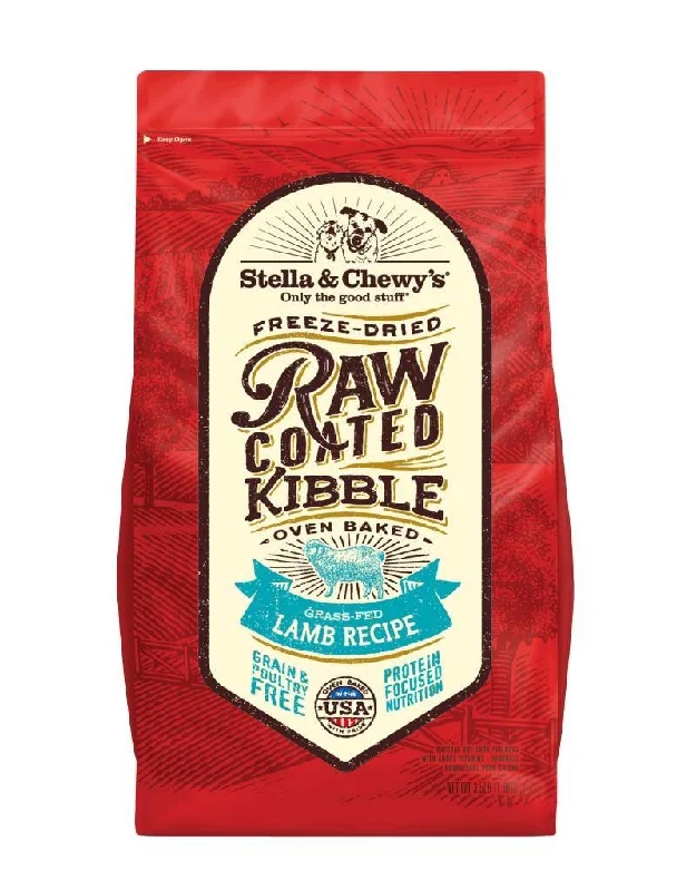 Stella & Chewy's Raw Coated Free Range Lamb Recipe Dog Food