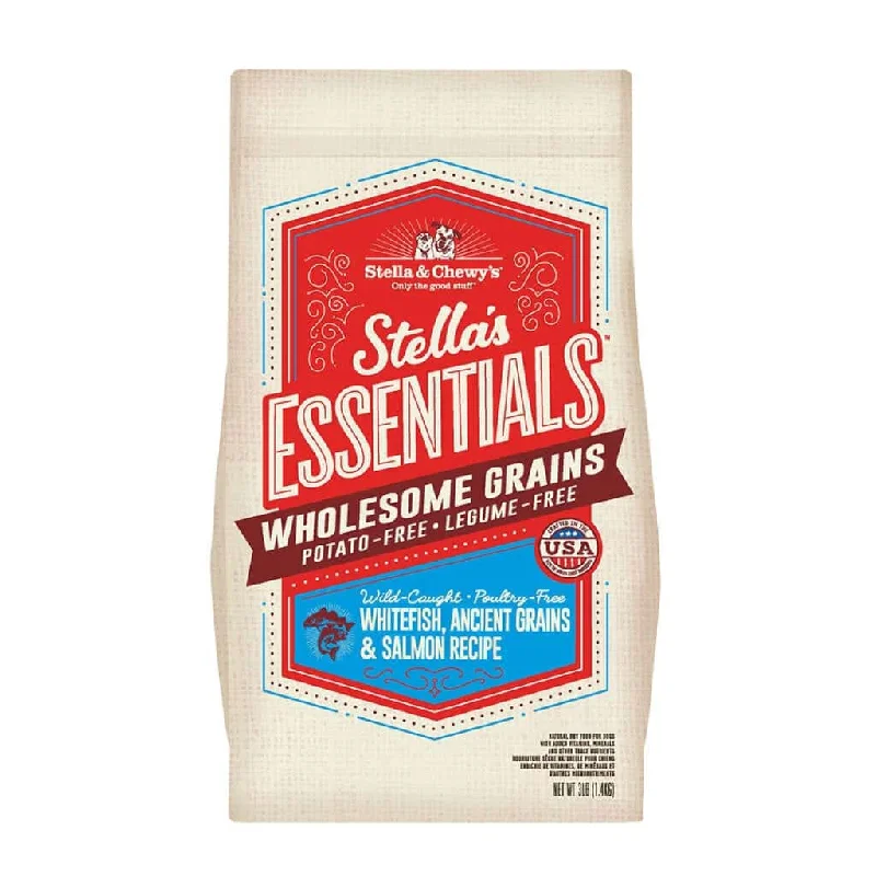 Stella's Essentials Wholesome Grains Whitefish & Salmon Recipe Dry Dog Food