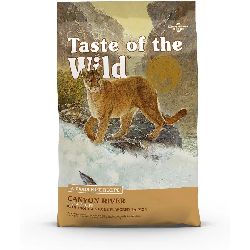 Taste of the Wild® Canyon River® Grain Free Feline With Trout & Smoked Salmon Recipe Cat Food