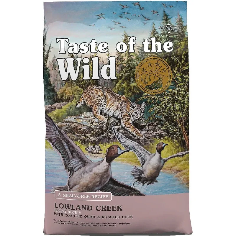 Taste of the Wild® Lowland Creek® Grain Free Roasted Quail and Roasted Duck Feline Cat Food