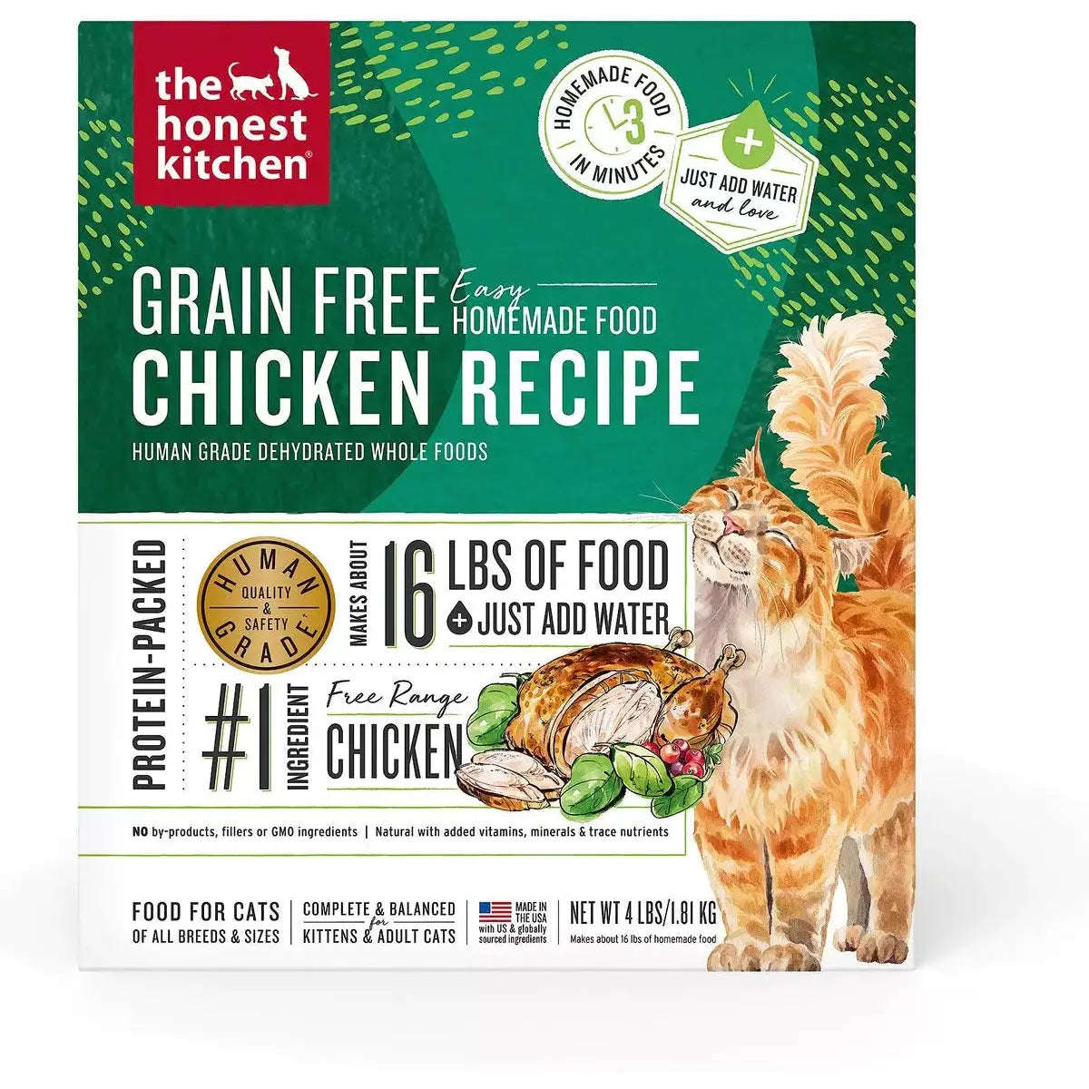 The Honest Kitchen Dehydrated Grain Free Chicken Cat Food