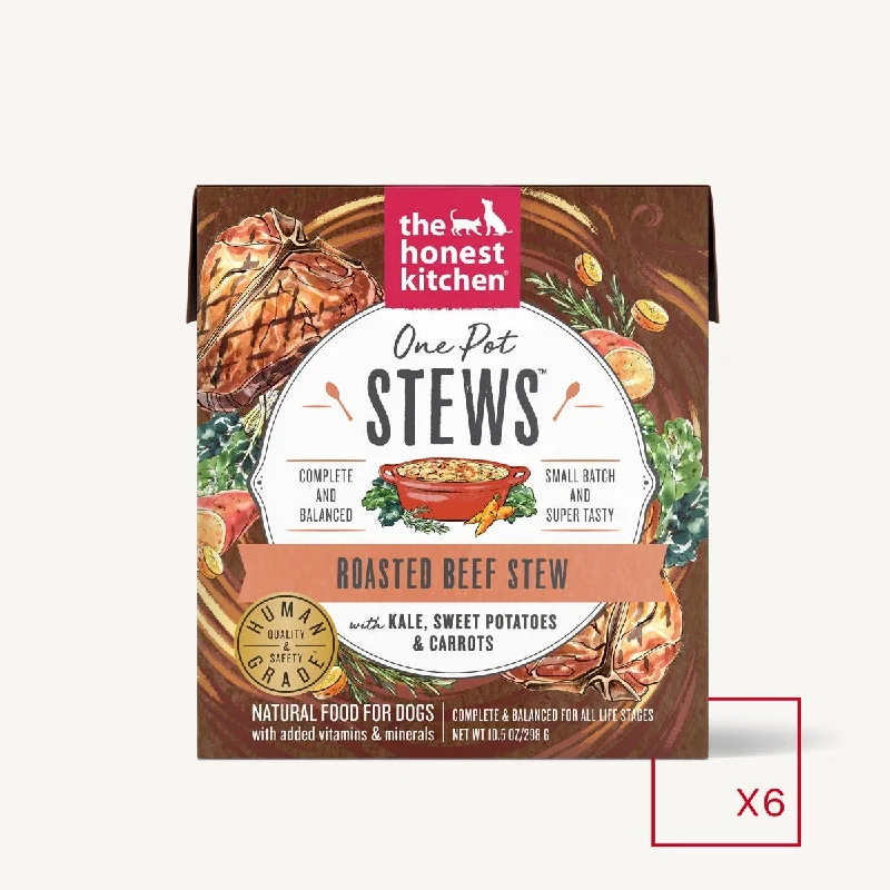 The Honest Kitchen One Pot Stew Roasted Beef Stew with Kale, Sweet Potatoes & Carrots for Dogs