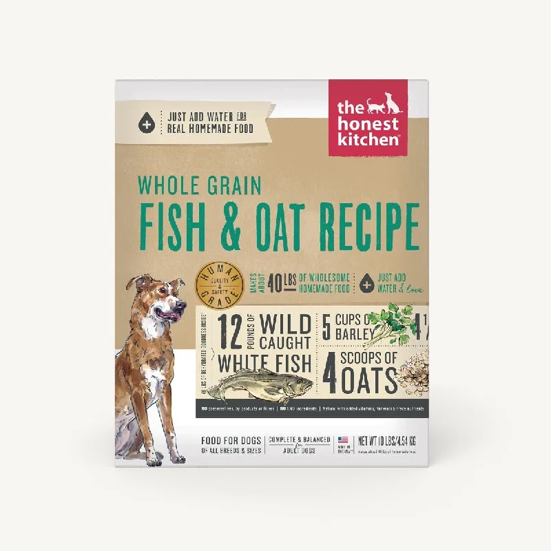 The Honest Kitchen Whole Grain Fish & Oats Dehydrated Dog Food