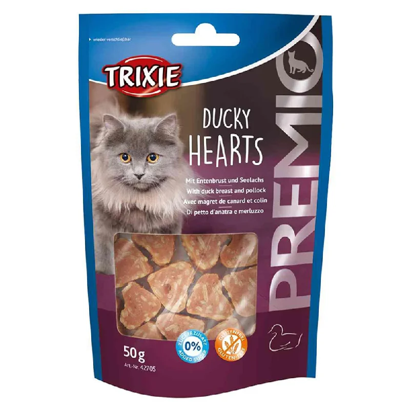 Trixie Premio Ducky Hearts Cat Treats