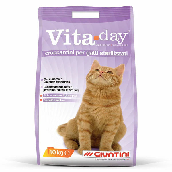 Vita Day Croccantini Sterilized Cat Food (10KG)