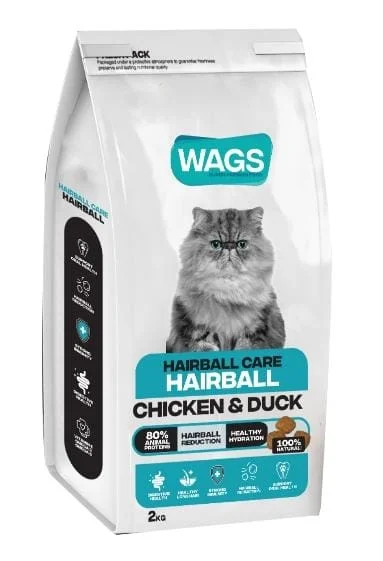 Wags Dry food Cats Hairball