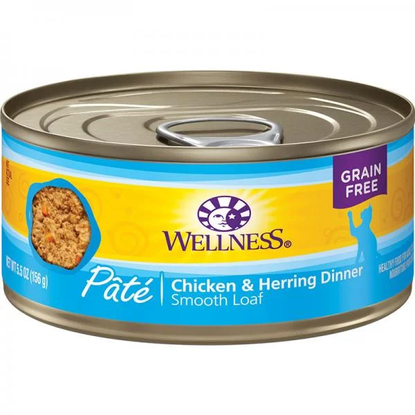 Wellness C Can Chicken/Herring 5.5oz