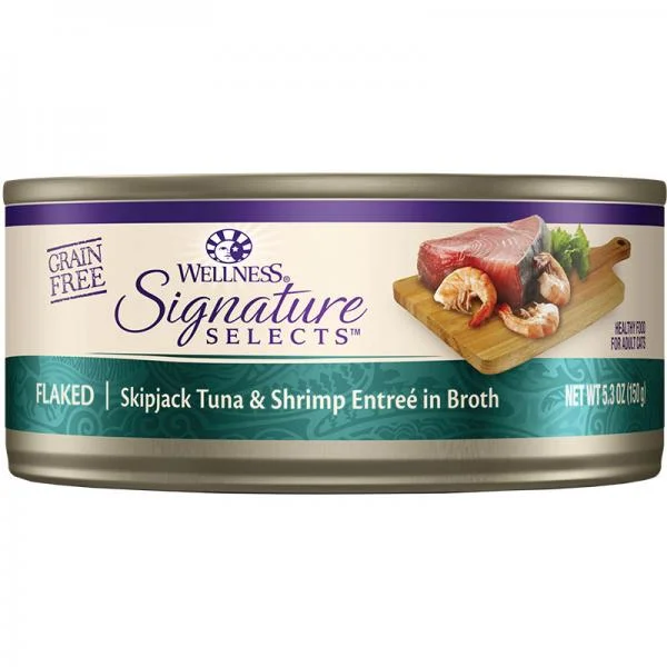 Wellness C Can SS Flaked Tuna/Shrimp 5.3oz