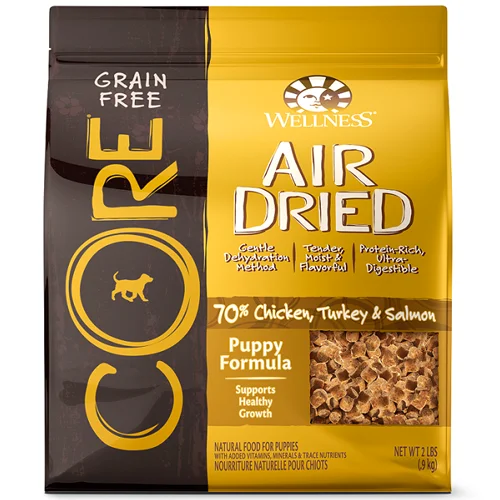 Wellness CORE Air Dried Chicken, Turkey and Salmon Original Puppy Food