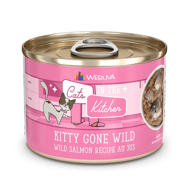 Weruva Cats in the Kitchen KITTY GONE WILD Cat Food - 6.0 oz