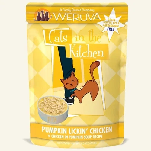 Weruva Cats in the Kitchen Pumpkin Lickin' Chicken Cat Food Pouches