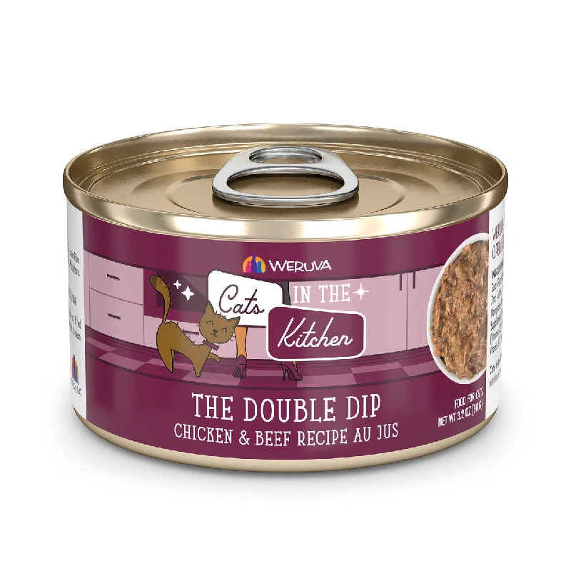 Weruva Cats in the Kitchen THE DOUBLE DIP Cat Food - 3.2 oz