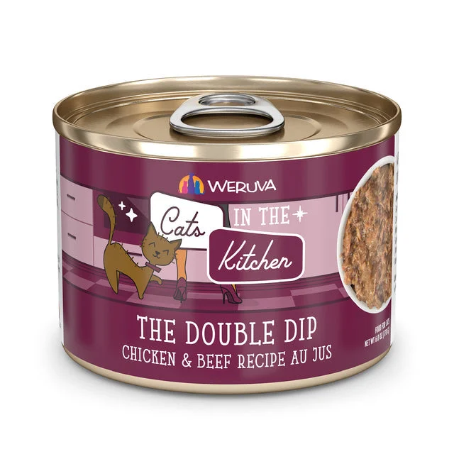 Weruva Cats in the Kitchen THE DOUBLE DIP Cat Food - 6.0 oz