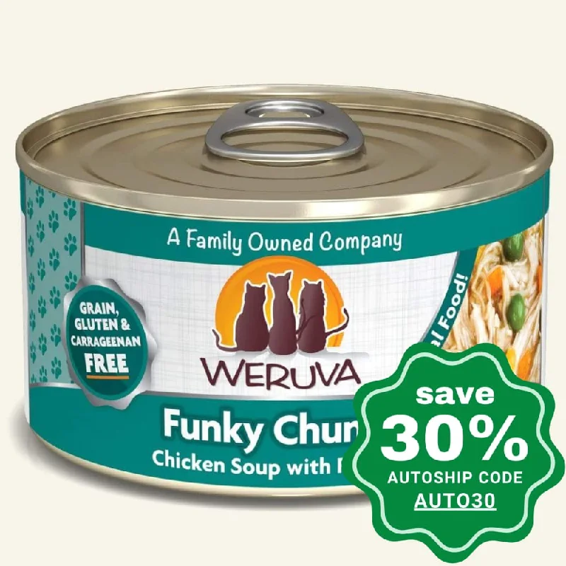 Weruva - Classic Cat - Funky Chunky - Chicken Soup with Pumpkin - 85G (min. 24 Cans)