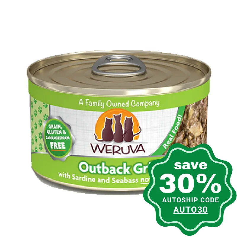 Weruva - Classic Cat - Outback Grill - with Sardine & Seabass - 85G (min. 24 Cans)