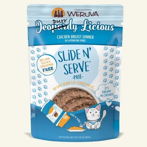 Weruva PATE Pouch Case Jeopurrdy Licious