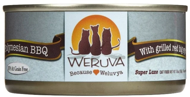 Weruva Polynesian BBQ Food for Cats - 5.5 oz.