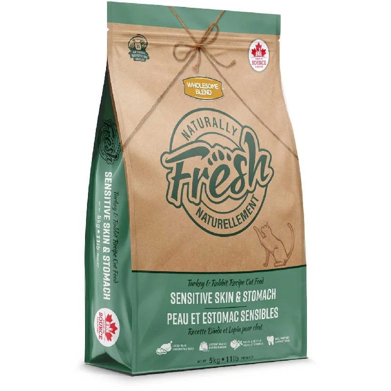 Wholesome Blend Naturally Fresh Turkey & Rabbit Sensitive Skin & Stomach Dry Cat Food