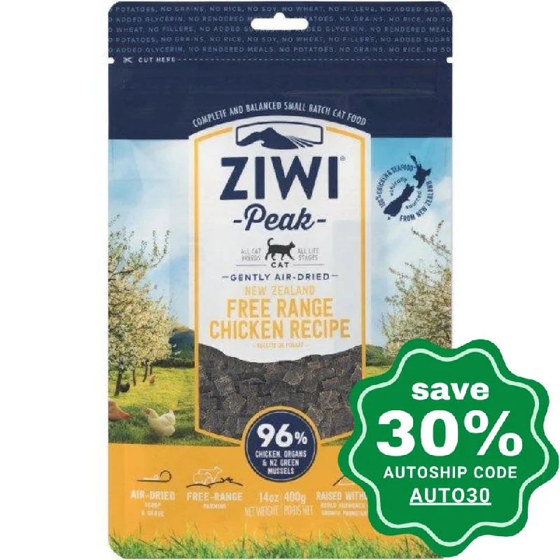 Ziwipeak - Air Dried Cat Food FREE RANGE CHICKEN - 400G