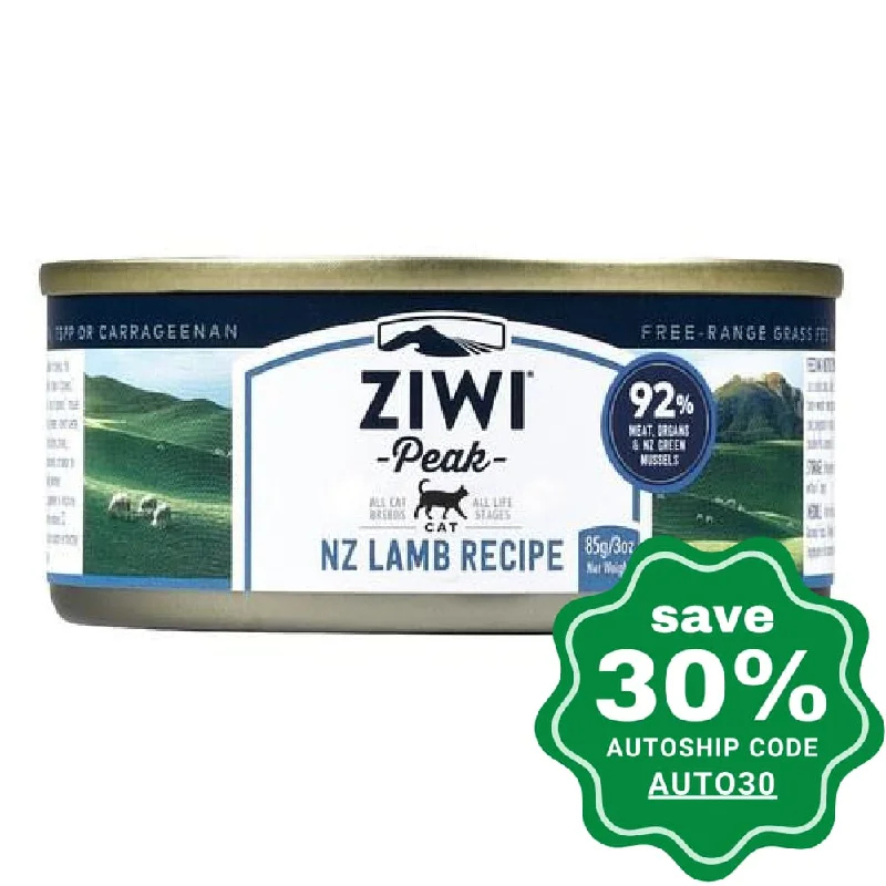 Ziwipeak - Moist LAMB Recipe Canned Cat Food - 85G (min. 24 cans)