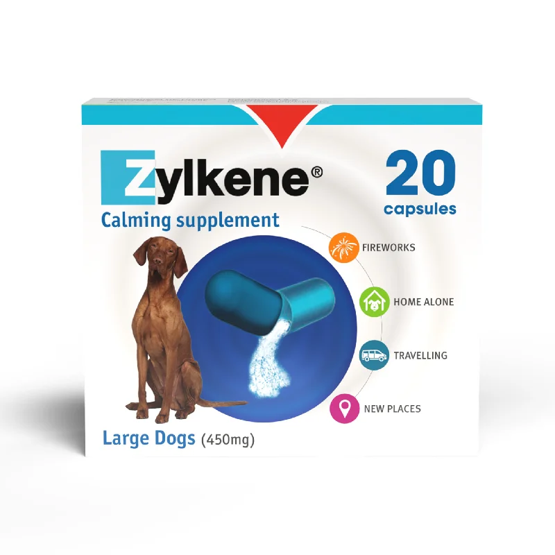 Zylkene Calming Supplement for Dogs 30-60kg - 450mg