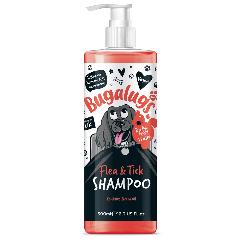 Flea and Tick Dog Shampoo with Neem Oil