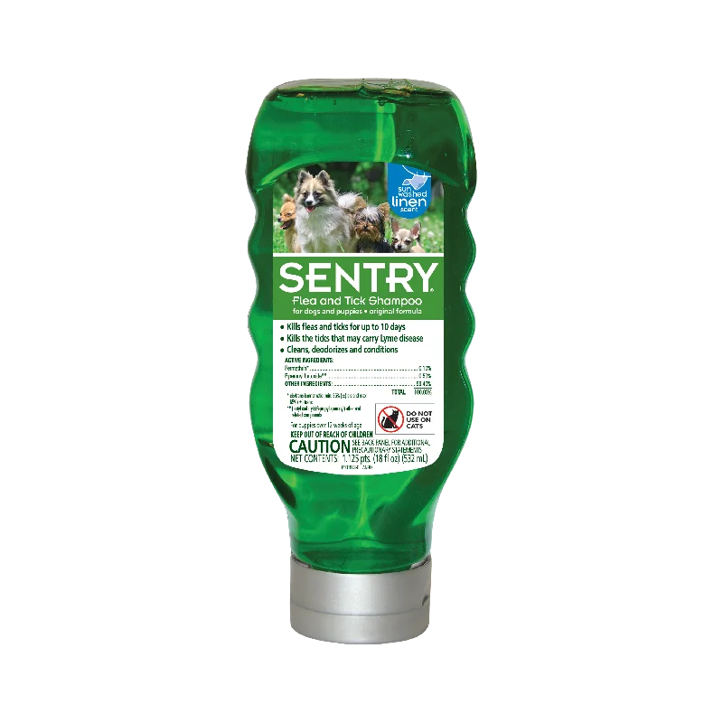 Sentry Original Flea & Tick Shampoo Dog 18OZ